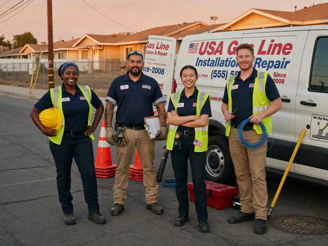 Gas Line Installation company in Mistletoe, KY